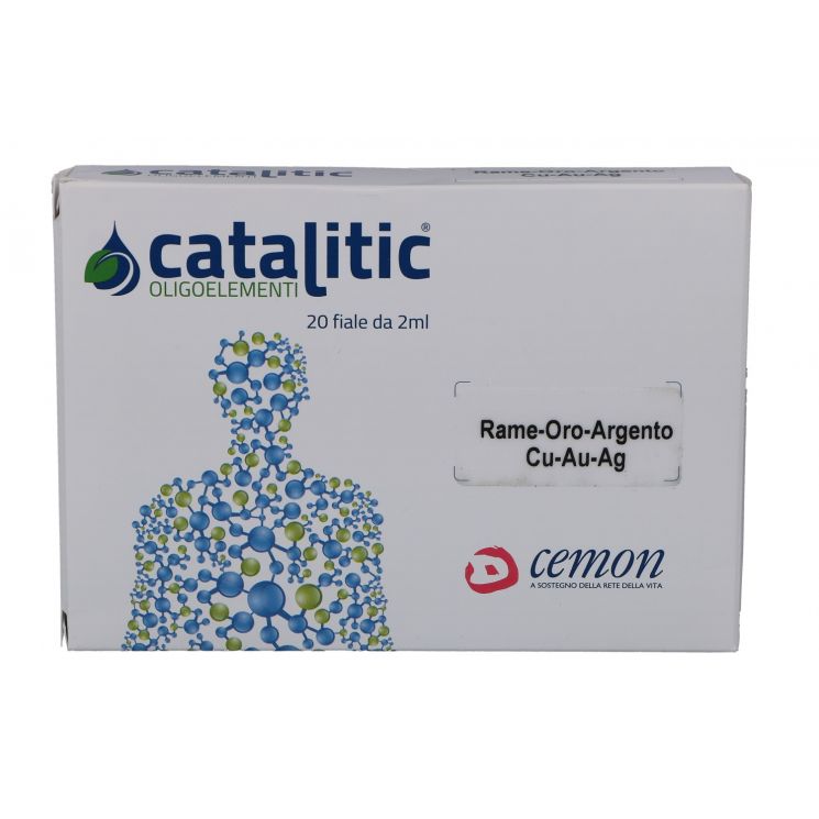 Catalitic Rame-Oro-Argento 20 Fiale